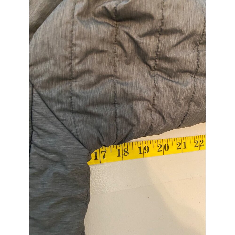 The North Face Girls Hooded Jacket Gray Soft Fleece Lining Full Zip Medium 10/12 - Picture 10 of 12